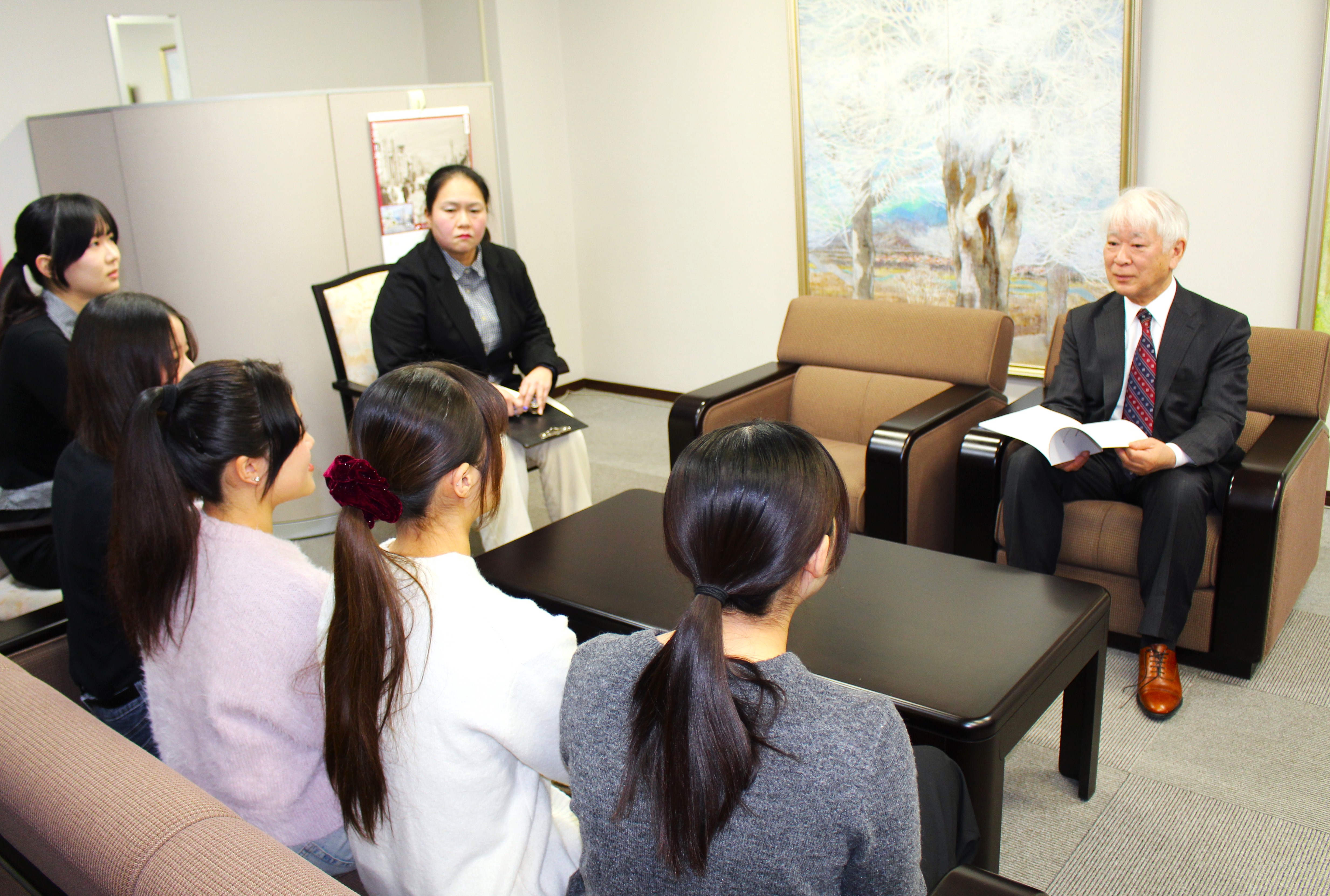 第10回 国際ＩＣＴ利用研究学会全国大会受賞報告の様子2